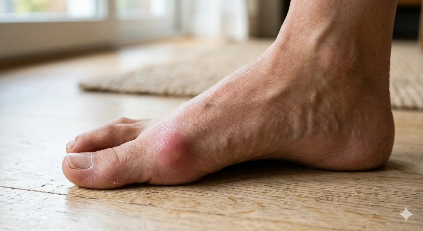 Bunion (hallux valgus) management by podiatrist at Deal Podiatry in Deal, Kent