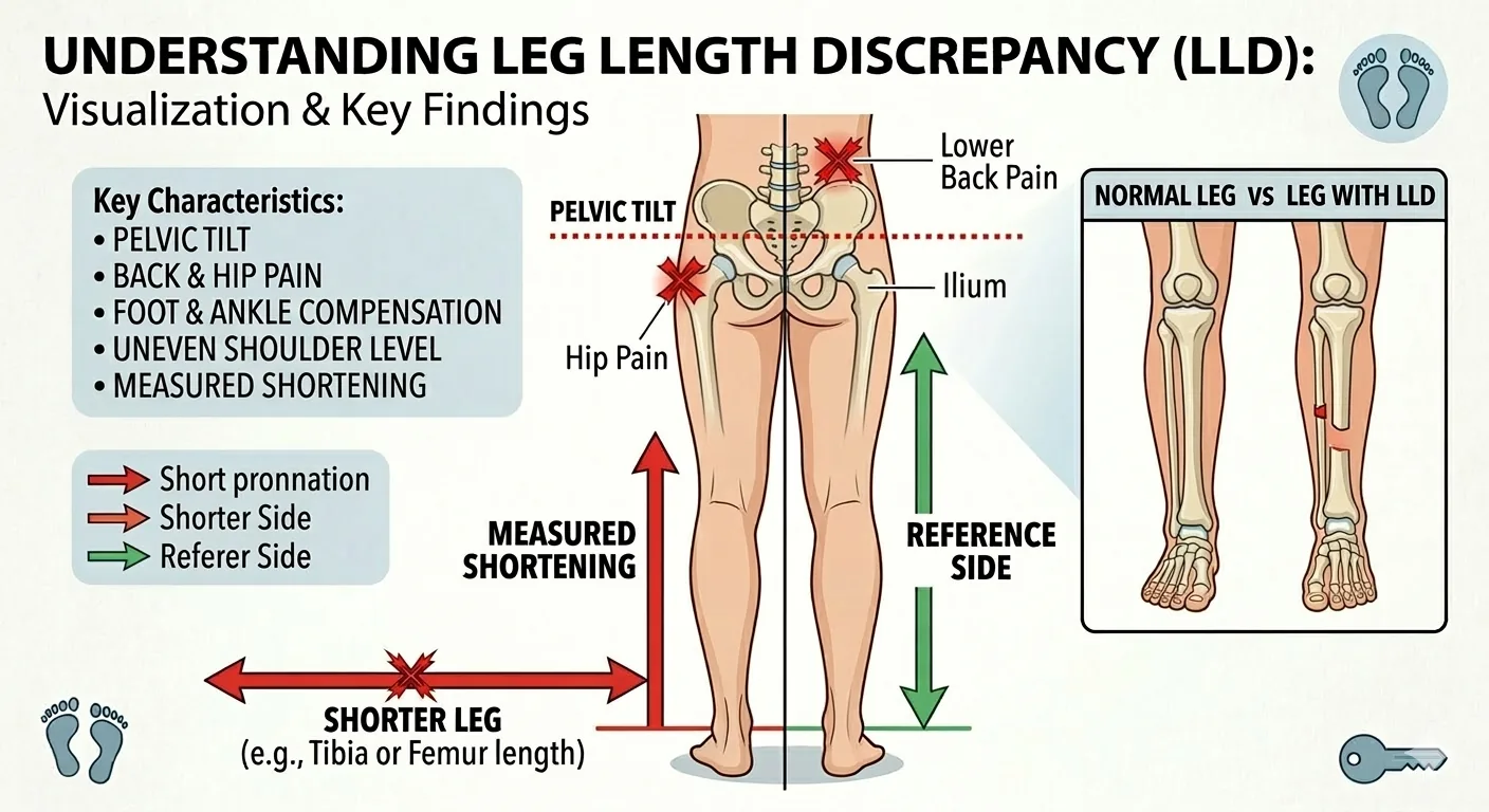 Leg length discrepancy heel raise and orthotic treatment at Deal Podiatry in Deal, Kent